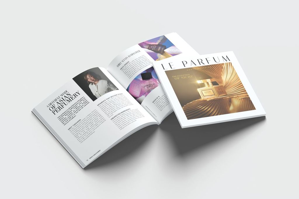 Tadhana Featured in Le Parfum Haute Magazine, One of Europe's Most Recognized Fragrance Publications